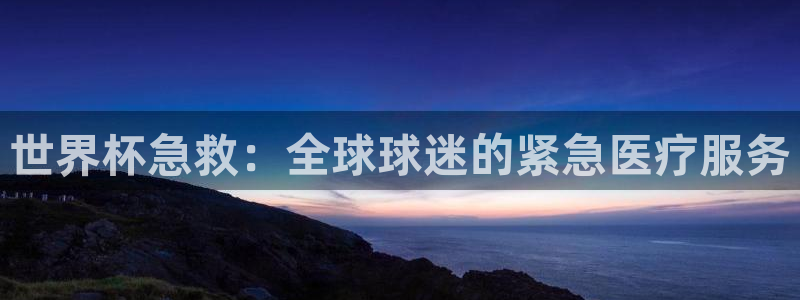 世界杯直播在線觀看入口:世界杯急救:全球球迷的緊急醫療服務